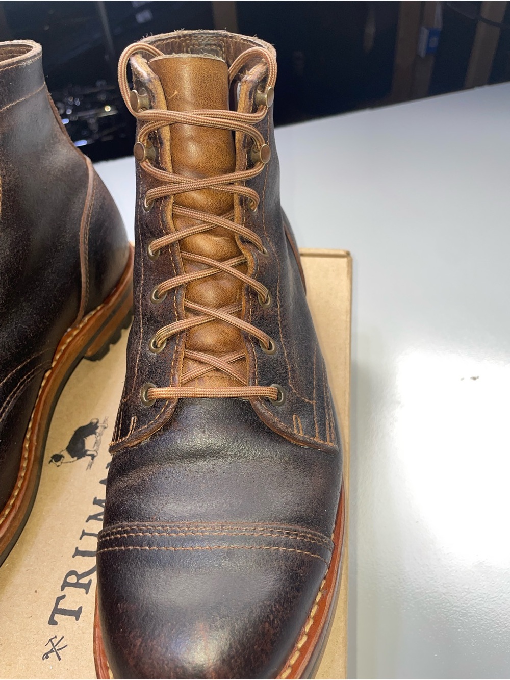 Truman Boots (Java Waxed Flesh 9) - Picture 11 of 14
